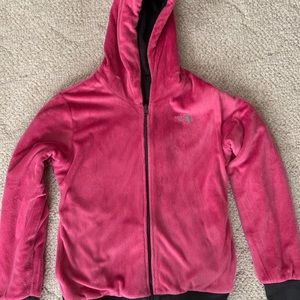 Like New The North Face Reversible Zip Up Jacket